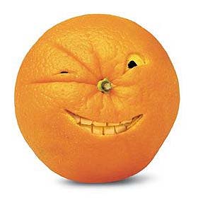 Подмигивающий апельсин