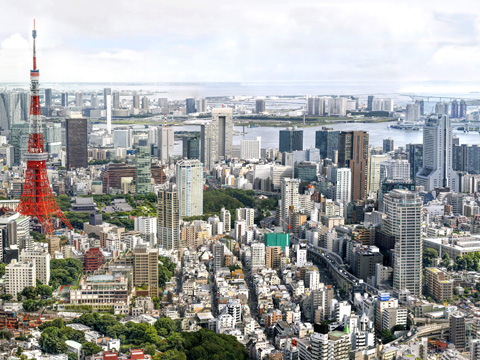 Сферическая панорама Токио